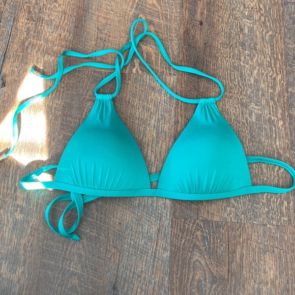 NWOT Voda Double String Push Up Bikini Top - Picture 4 of 8